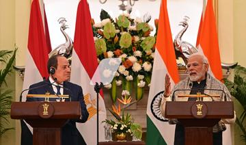 L'Inde et l'Egypte s'engagent dans un «partenariat stratégique» 
