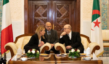 La cheffe du gouvernement italien entame sa visite en Algérie