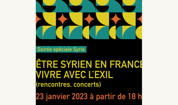 Être syrien en France, vivre avec l'exil