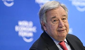 À Davos, le chef de l'ONU déclare qu'il faut mettre fin à notre dépendance aux combustibles fossiles
