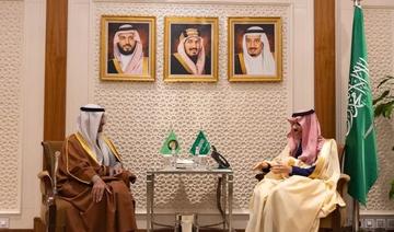 Le ministre saoudien des Affaires étrangères rencontre le chef du CCG