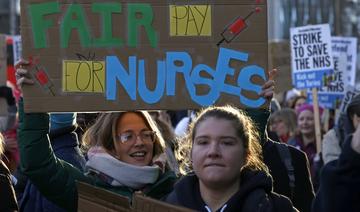 Royaume-Uni: les infirmières suspendent leur grève, le gouvernement accepte de négocier