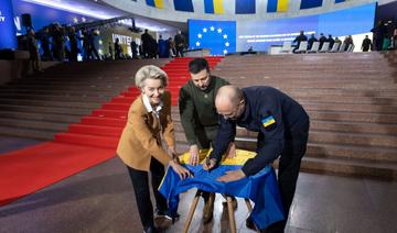 Kiev accueille un sommet avec l'UE en pleine offensive russe