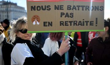 En images: Le 3e round dans la rue contre la réforme des retraites