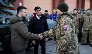 A Londres avant Paris et Bruxelles, Zelensky exhorte ses alliés à livrer des avions