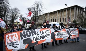 Manifestations à Paris, Lyon et Marseille contre la future loi sur l'immigration 
