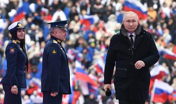 Poutine superstar: Des milliers de Russes acclament leur «leader» dans un stade à Moscou