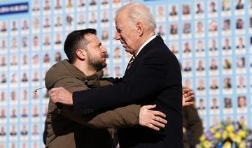 En visite à Kiev, Biden promet 500 millions de dollars d'assistance supplémentaire