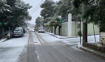 Grèce: Athènes sous la neige, les transports perturbés