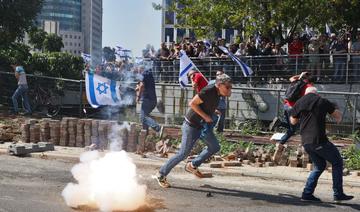 Israël: Répression violente d'une manifestation d'opposants à la réforme judiciaire
