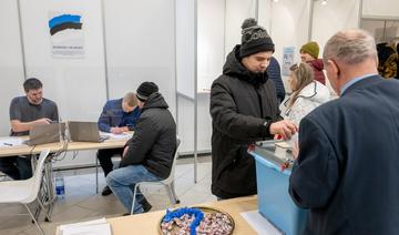 Les Estoniens élisent leur Parlement, avec l'Ukraine en toile de fond