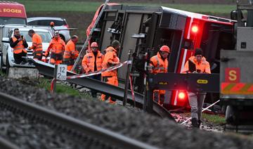 Deux déraillements font 15 blessés en Suisse