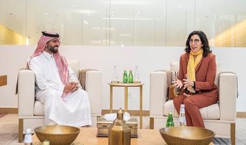Le ministre saoudien de la Culture rencontre son homologue française