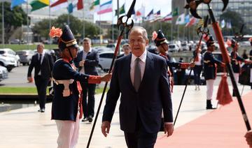 Lavrov au Brésil, accusé par Washington de se faire «l'écho de la propagande russe»