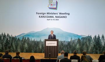 Le G7 jure de faire payer «le prix fort» aux pays aidant la Russie en Ukraine