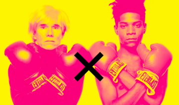 «Basquiat × Warhol, à quatre mains»