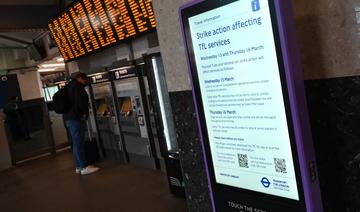 Royaume-Uni: nouvelles grèves dans le transport ferroviaire pour les salaires