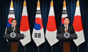 A Séoul, Kishida affirme que son «coeur saigne» pour les Coréens victimes du Japon impérial