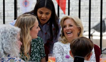 Jill Biden à un déjeuner post-couronnement à Downing Street