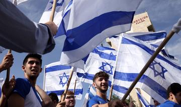 Marée blanche israélienne à Jérusalem pour une «marche des drapeaux» tendue