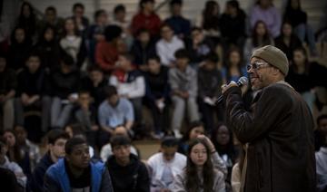 Dans les Yvelines, JoeyStarr tente de donner le goût de la lecture à des collégiens