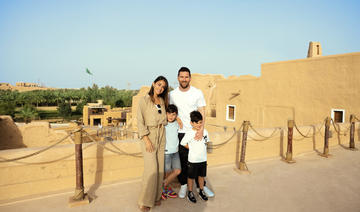 Lionel Messi visite le site de Turaïf à Diriyah et parcourt le boulevard Riyadh City