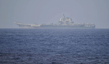 Un porte-avions chinois traverse le détroit de Taïwan