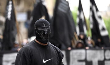 Manifestation de militants d'ultradroite à Paris