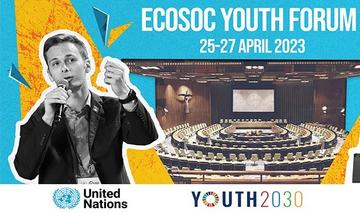 Forum de la jeunesse de l’ECOSOC : la participation des jeunes, indispensable pour un avenir durable