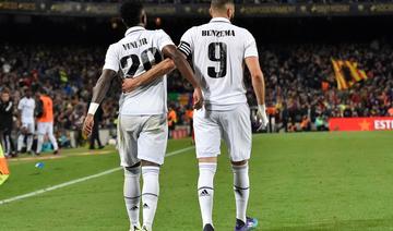 Vinicius et ses coéquipiers rendent hommage à Benzema