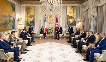 Meloni à Tunis défend une «approche pragmatique» avec le FMI et sur l'immigration