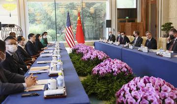 Washington salue des discussions «constructives» de Blinken à Pékin