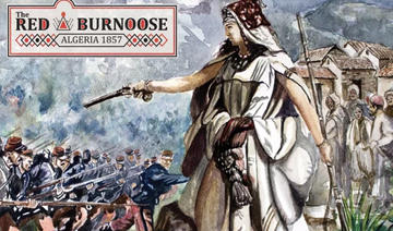 The Red Burnoose: Un jeu de société américain basé sur la vie de Lalla Fadhma N'Soumer