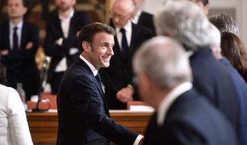 Emeutes: pour Macron, «la première réponse, c'est l'ordre, le calme et la concorde»