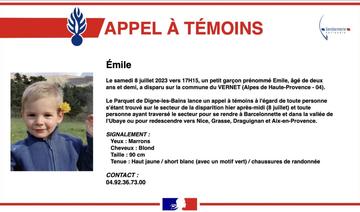 Disparition du petit Emile: ce que l'on sait, quatre jours après