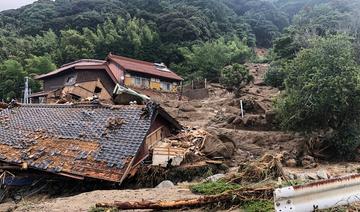 Japon: un mort et trois disparus dans le sud-ouest, frappé par des pluies torrentielles