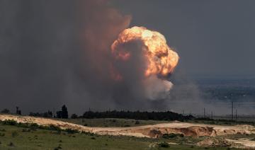 Un dépôt de munitions touché par une frappe ukrainienne de drone en Crimée, selon le gouverneur