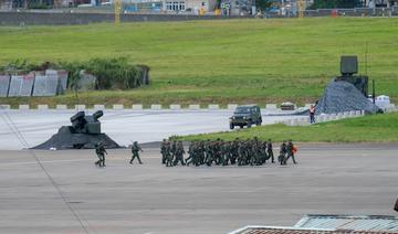 Exercices militaires de Taïwan simulant une attaque chinoise de son plus grand aéroport