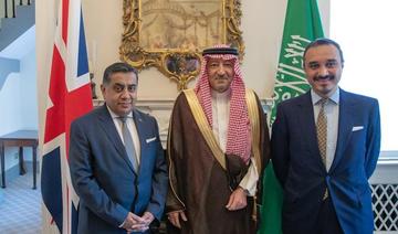 Le vice-ministre saoudien des Affaires étrangères rencontre des responsables britanniques à Londres