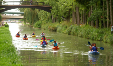 Découverte du canal de l'Ourcq en canoë-kayak