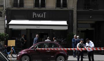 Braquage d'une joaillerie Piaget à Paris, 10 à 15 millions d'euros de préjudice