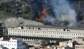 Espagne: l'incendie à la frontière avec la France en passe d'être stabilisé