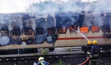 Inde: neuf morts dans l'incendie d'un wagon à l'arrêt