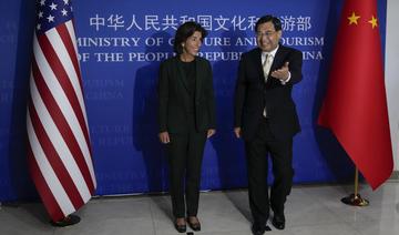 A Pékin, la ministre américaine du Commerce appelle à en «faire plus» face aux défis mondiaux