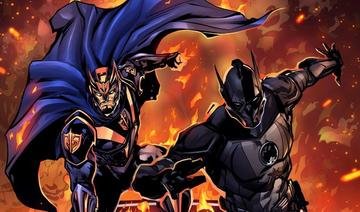 Des superhéros arabes et sud-asiatiques font équipe dans la nouvelle bande dessinée «Crestar and the Knight Stallion»