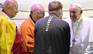 En Mongolie, le pape salue le «potentiel de bien» des religions