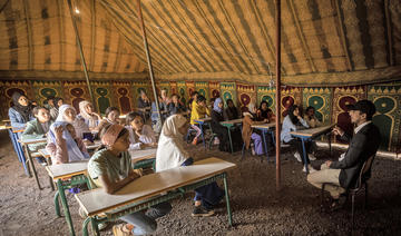 Au Maroc, reprendre l'école sous tente et vouloir «oublier la tragédie»