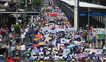 Salvador: manifestation contre le projet de réélection de Bukele