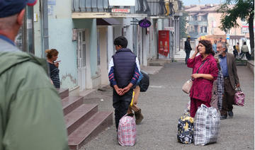 Après la capitulation du Nagorny Karabakh, l'exode des habitants 