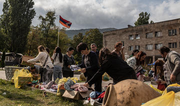Le Nagorny Karabakh déserté, manifestations à Erevan 